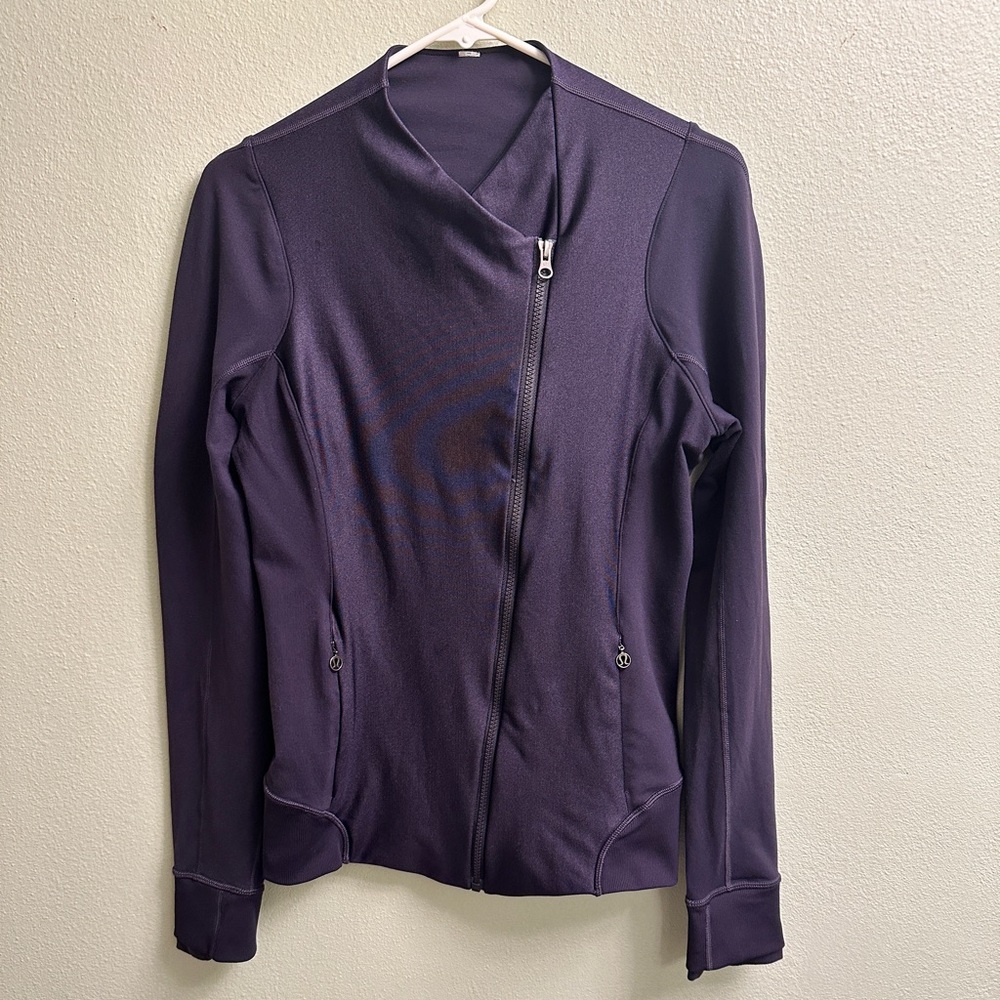 Lululemon Full Zip Jacket Women’s 6 Pearlescent Purple - Picture 9 of 12
